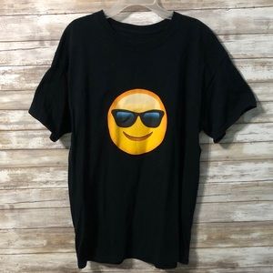 Smiley Face w/ sunglasses Emoji t-shirt (unisex)